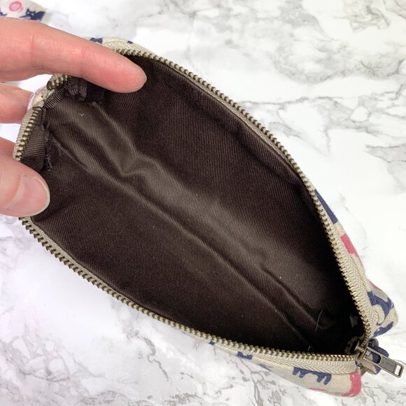 Miyamoto Collection Retro Komon Pen Case + Card Pocket Case - Tama and Kuro Cats - Picture 6 of 7